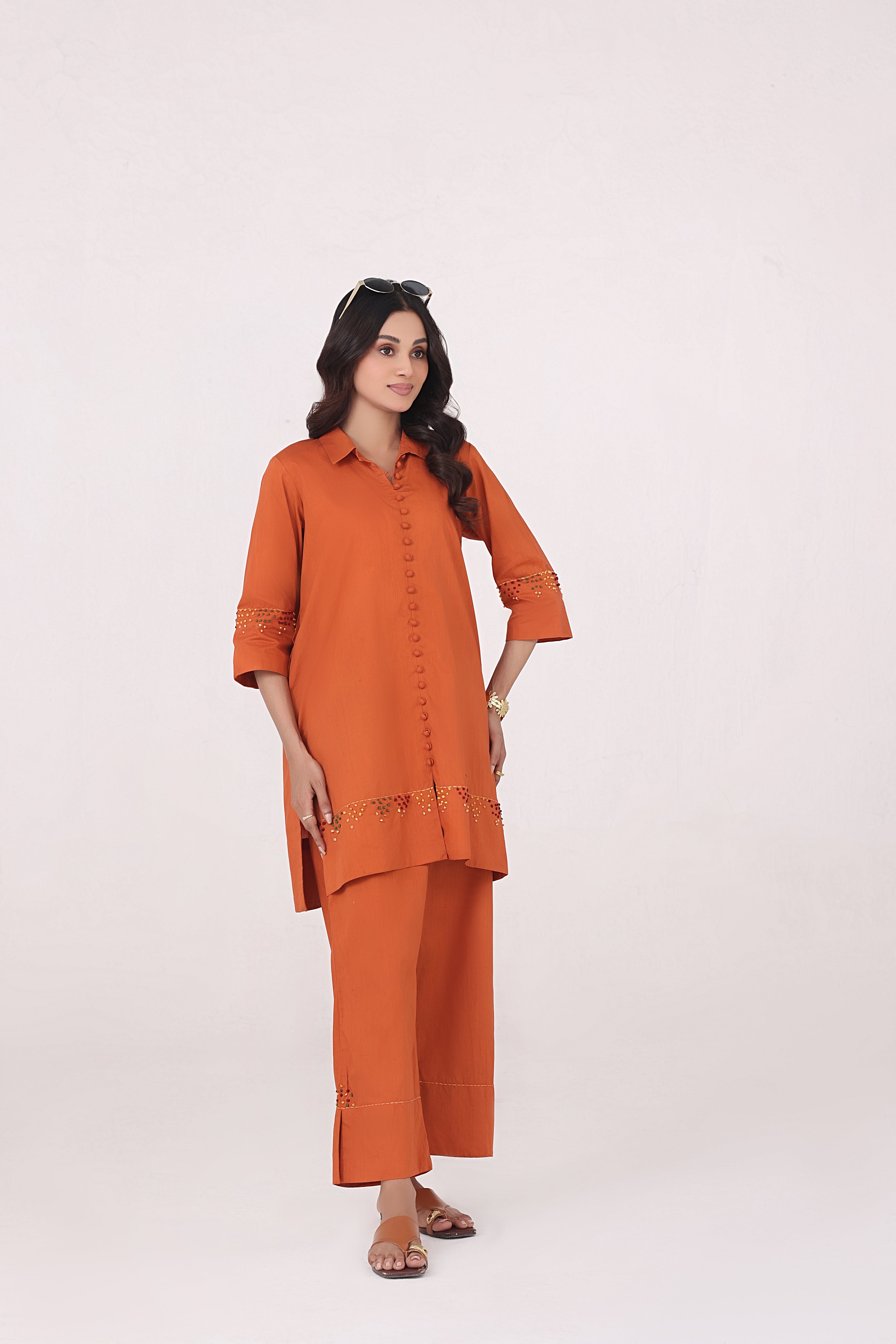 Lotus - 2 pc Embroidered Suit