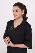 Noir - 2 Pc Embroidered Suit