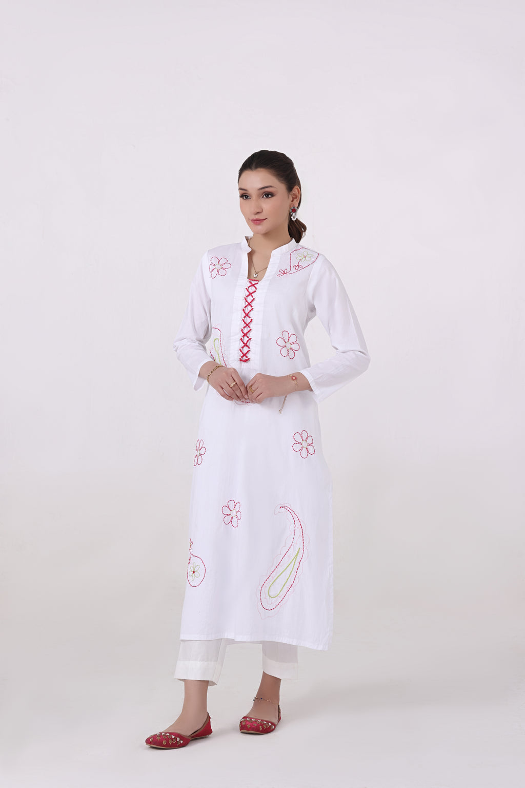 Sorbet - A-line Long Shirt