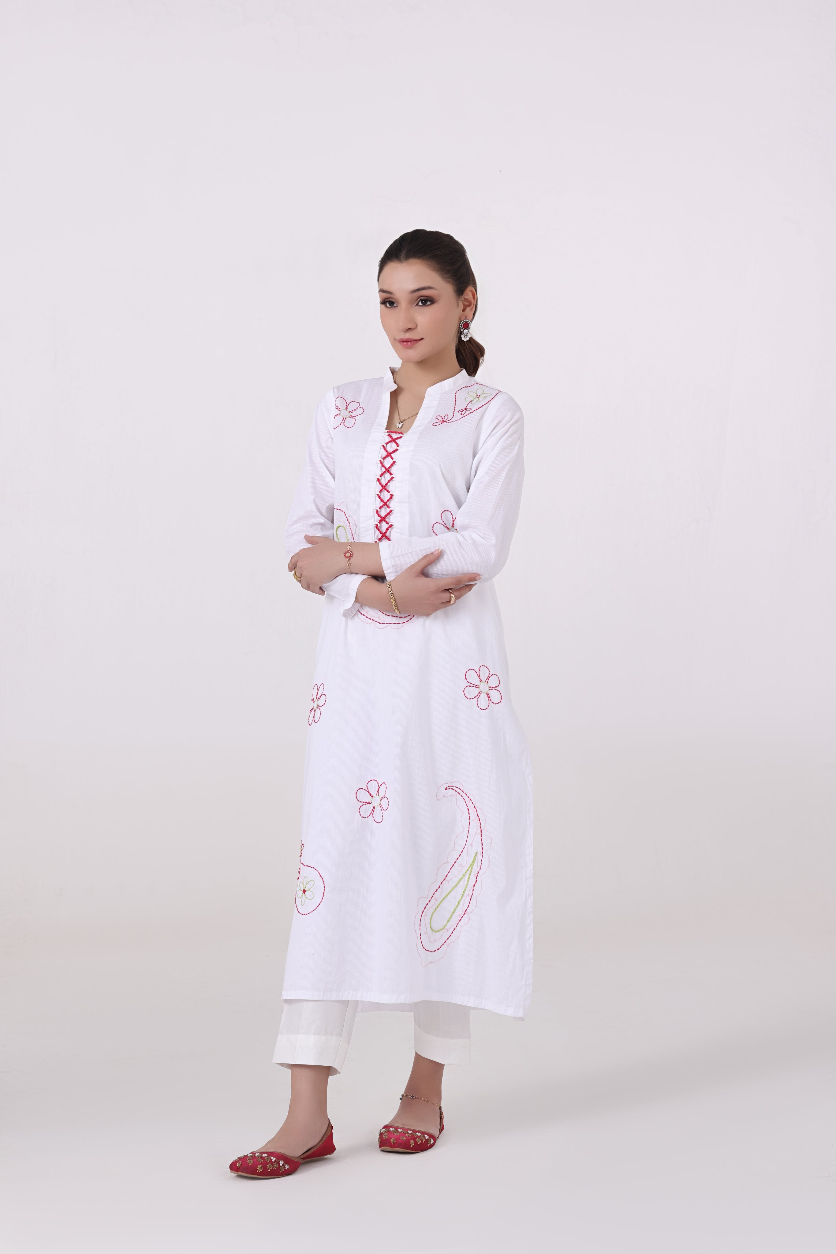 Sorbet - A-line Long Shirt