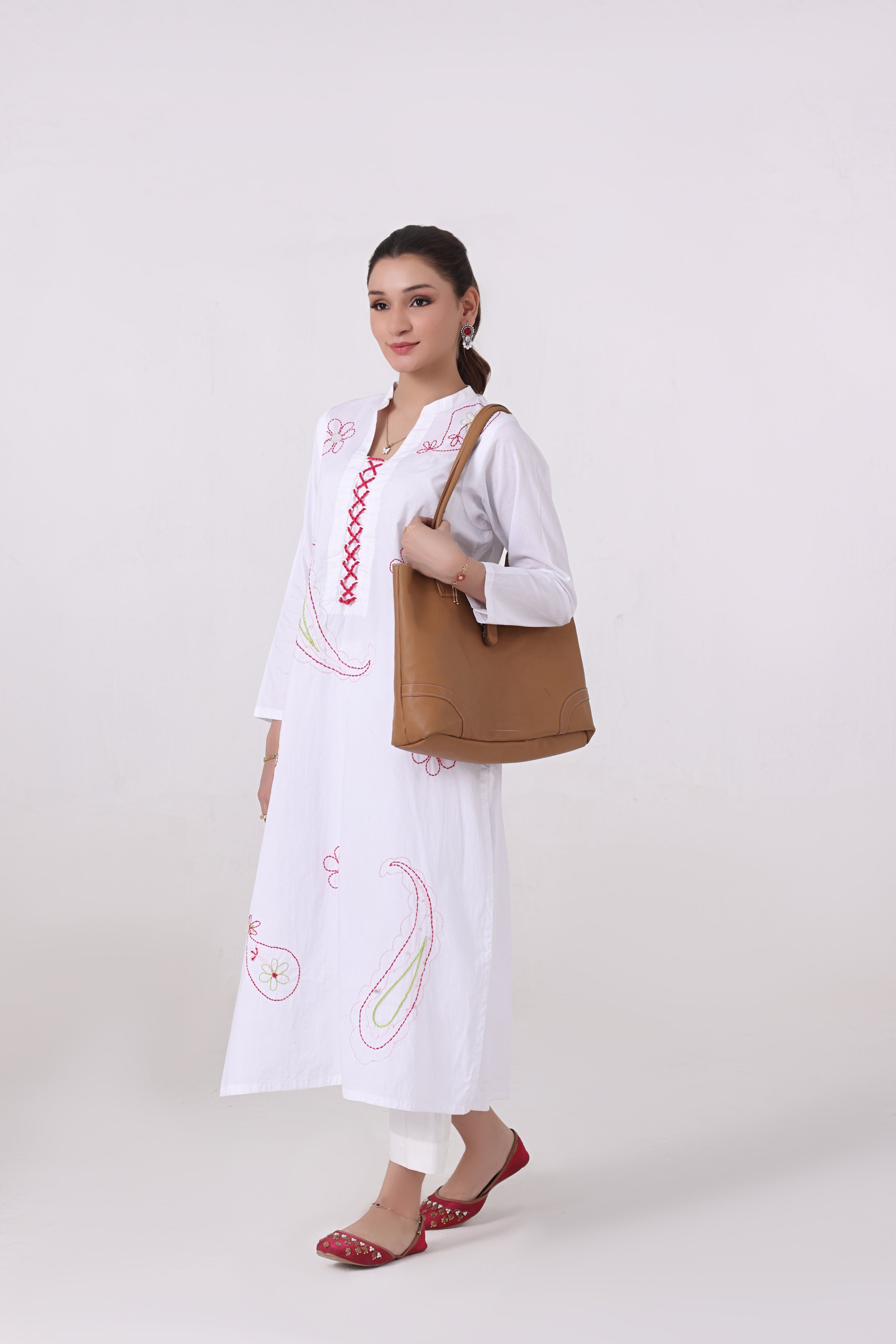Sorbet - A-line Long Shirt